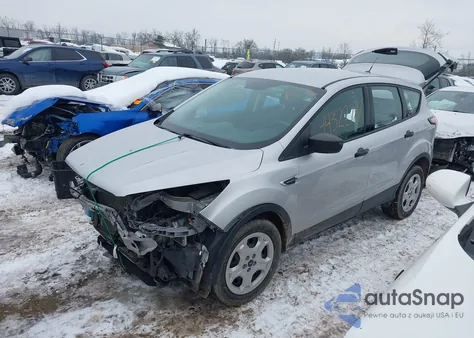 2017 Ford Escape S из США, поврежденный, VIN 1FMCU0F71HUA47883